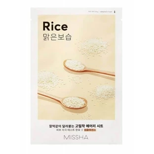 Маска с экстрактом риса Airy Fit Radi Radiance, 19 г, Missha