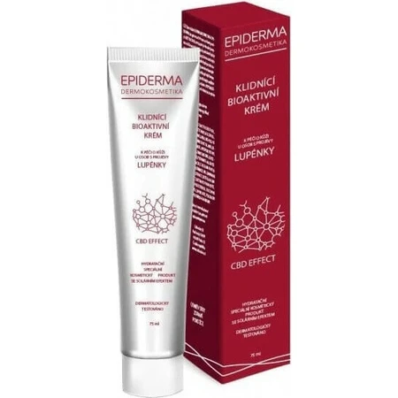 EPIDERMA CBD BIOACTIVE PSORIASIS CREAM 1×75 мл, крем от псориаза: цены и характеристики