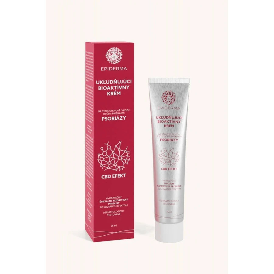 EPIDERMA CBD BIOACTIVE PSORIASIS CREAM 1×75 мл, крем от псориаза: цены и характеристики