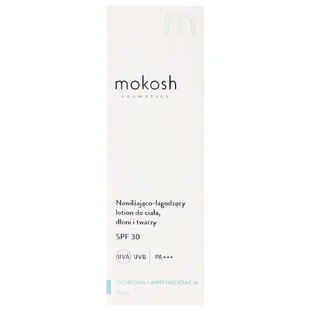 Mokosh, Увлажняюще-заживляющий лосьон для тела, лица и дони, SPF 30, 100 мл