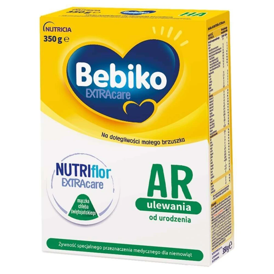 Bebiko AR NutriFlor ExtraCare, для немовлят з тяжкою втратою води, від народження, 350 г УПАКОВКА ДЕФЕКТНА: ціни та характеристики