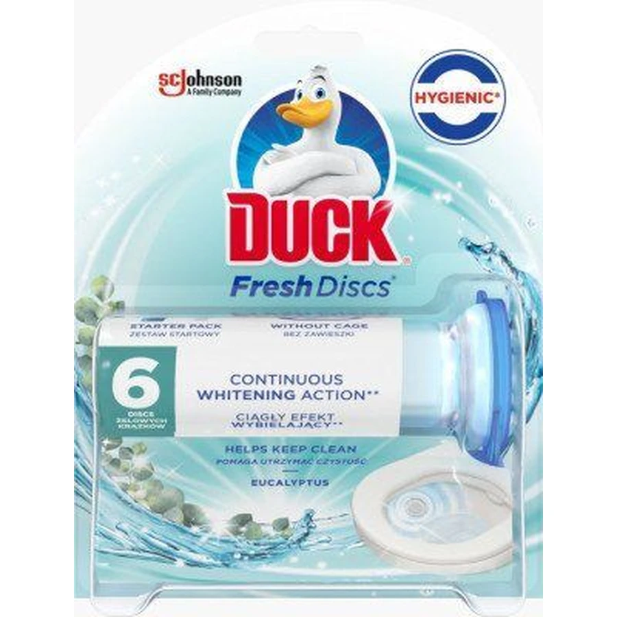 Качиний туалетний блок Fresh Discs Евкаліпт 36 мл: ціни та характеристики