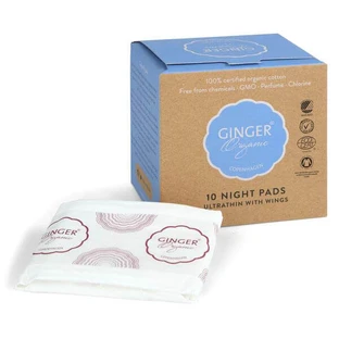 Органические ночные полотенца Ginger, 10 штук