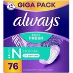 Always Intimates 76шт Нормальний свіжий аромат 1×74 шт, інтимні гігієнічні прокладки: ціни та характеристики