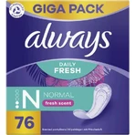 Always Intimates 76шт Нормальний свіжий аромат 1×74 шт, інтимні гігієнічні прокладки: ціни та характеристики