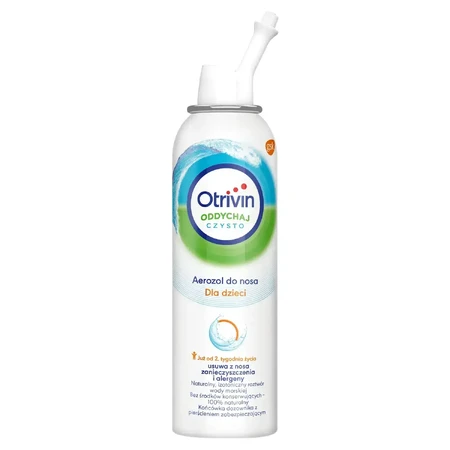 Otrivin Breathe Clean Baby назальный спрей с 2-недельного возраста, 100 мл: цены и характеристики