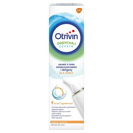 Otrivin Breathe Clean Baby назальный спрей с 2-недельного возраста, 100 мл: цены и характеристики