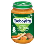 BoboVita Обед, овощи с телятиной и лапшой, после 8 месяцев, 190 г: цены и характеристики