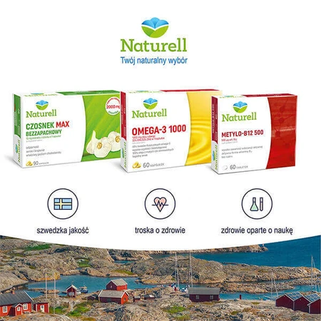 Naturell Часник Макс без запаху, 90 капсул: ціни та характеристики