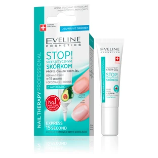 Eveline Cosmetics Nail Therapy, професійний крем-гель для видалення кутикули, 12 мл