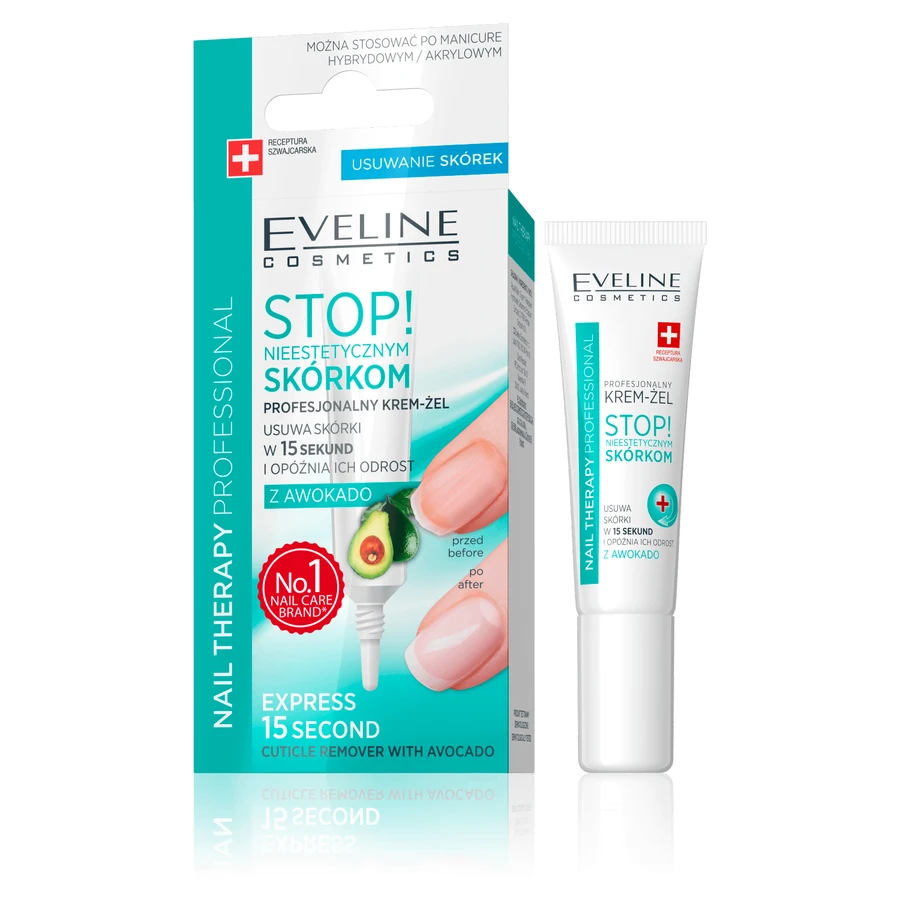 Eveline Cosmetics Nail Therapy, професійний крем-гель для видалення кутикули, 12 мл: ціни та характеристики