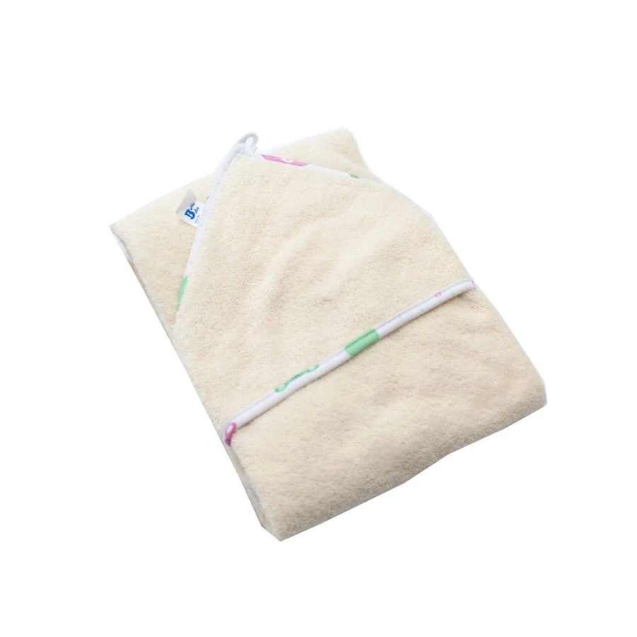 Преміум рушник з капюшоном з 100% бавовни, кремовий, 80x90 см, Baltic Bebe: ціни та характеристики