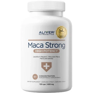 Aliver Nutraceutics Doctor's 1st. choice Мака сильна 120 капсул