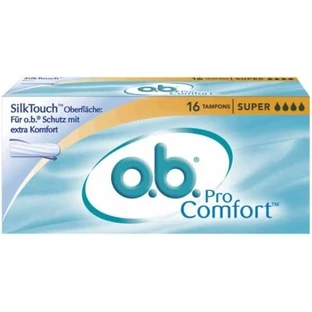 Внутренние впитывающие прокладки OB ProComfort Super, 16 шт, Johnson&Johnson