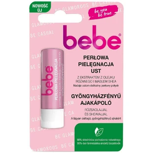 Помада для губ Bebe Young Care Radiant Rose & Shea, перламутровая, 4,9 г