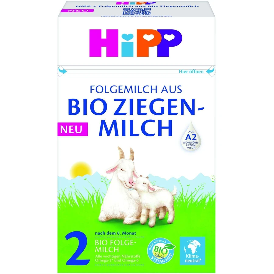 HiPP 2 Органическое козье молоко 400 г: цены и характеристики