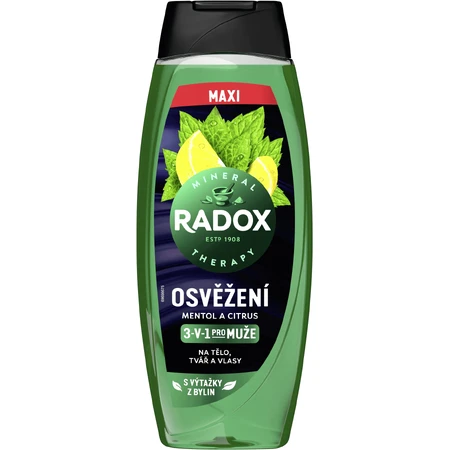 Гель для душа Radox Освежающий для мужчин 450 мл: цены и характеристики