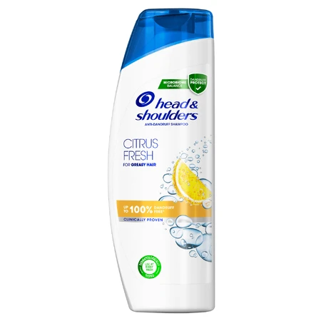 Head & Shoulders Citrus Fresh, шампунь проти лупи, 400 мл: ціни та характеристики