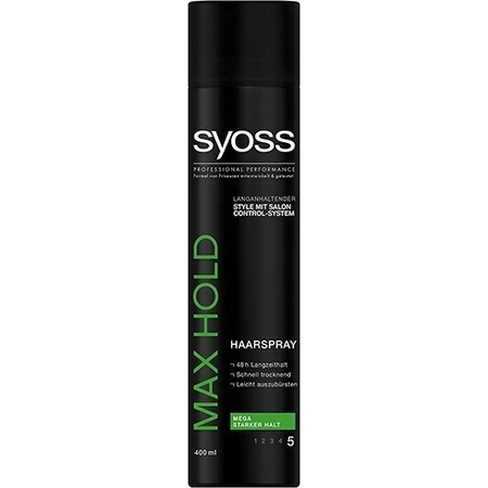 Лак для волос Syoss Max Hold 300 мл 1×300 мл, лак для волос: цены и характеристики