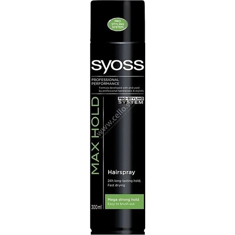 Лак для волос Syoss Max Hold 300 мл 1×300 мл, лак для волос: цены и характеристики
