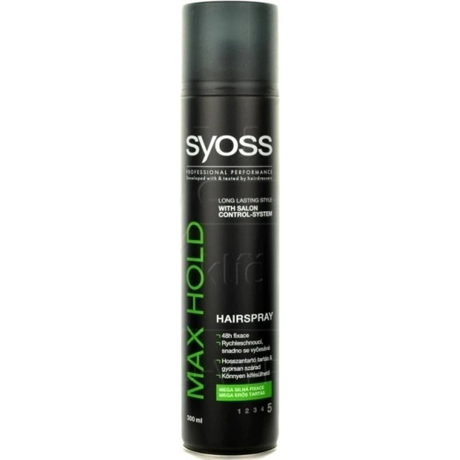 Лак для волос Syoss Max Hold 300 мл 1×300 мл, лак для волос: цены и характеристики