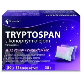 Noventis Триптоспан з конопляною олією 45 капсул