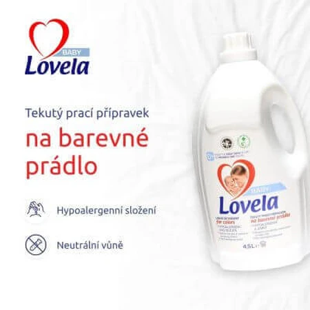 Рідкий засіб для прання кольорової білизни, 2,9 л, Lovela Baby: ціни та характеристики