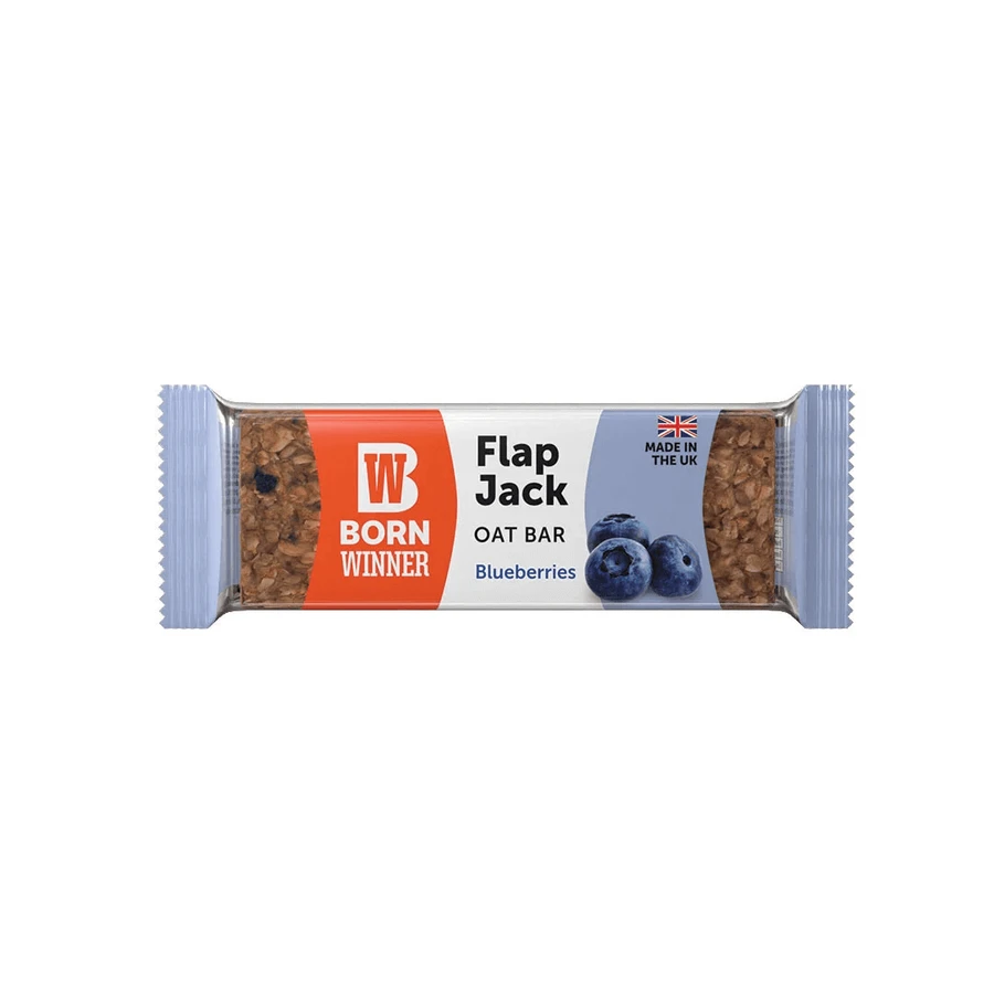Flap Jack Чорниця Flap Jack Вівсяні пластівці, 90 г, Born Winner: ціни та характеристики