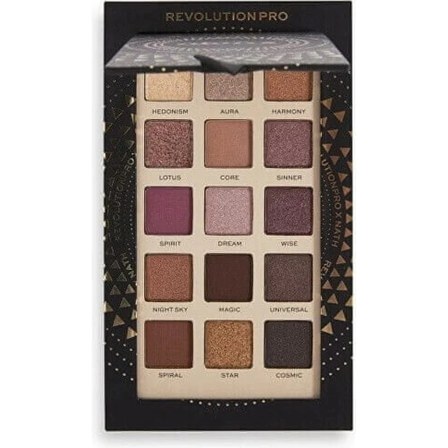 Revolution PRO, X Nath Night, палитра теней для век 1×16,50 г, палитра теней для век: цены и характеристики