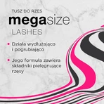 Eveline Cosmetics Mega Size Lashes Mascara Утолщающая и подтягивающая тушь для ресниц, 10 мл: цены и характеристики