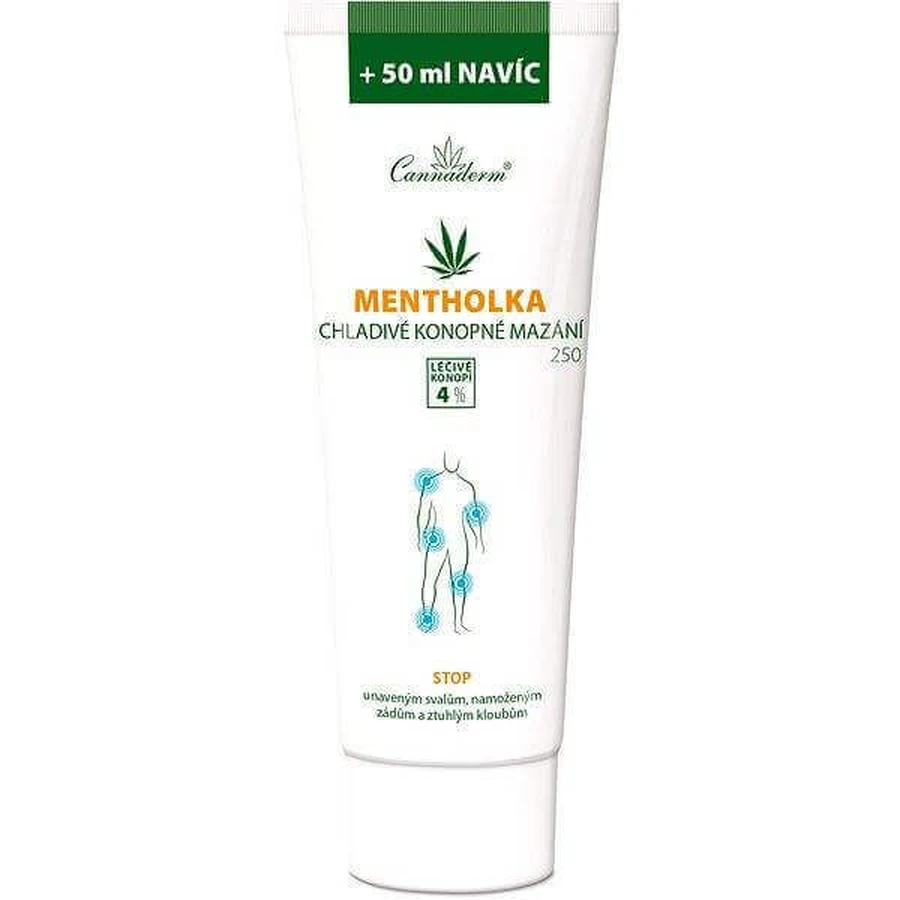 Гель для масажу Cannaderm Thermolka, зігрівальний, 250 мл: ціни та характеристики