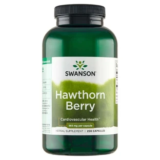 Swanson Ягоды боярышника, плоды гогу, 250 капсул