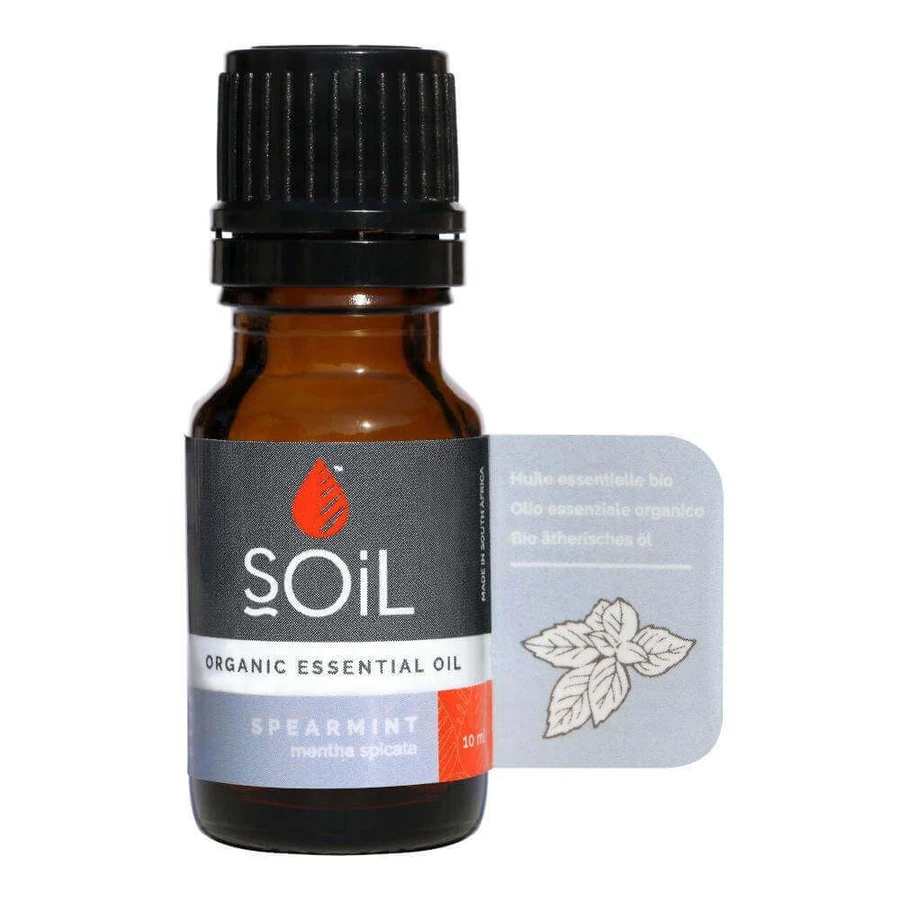 Ефірна олія м'яти перцевої створена Pure 100% Organic ECOCERT, 10 мл, ґрунт.: ціни та характеристики