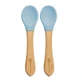 Набор бамбуковых ложек, 6 месяцев+, Aqua Blue, Appekids