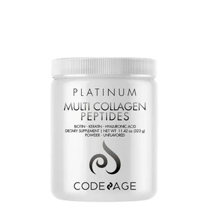 Codeage Multi Collagen Peptides, Пептид колагену з біотином, кератином та гіалуроновою кислотою, 323 г