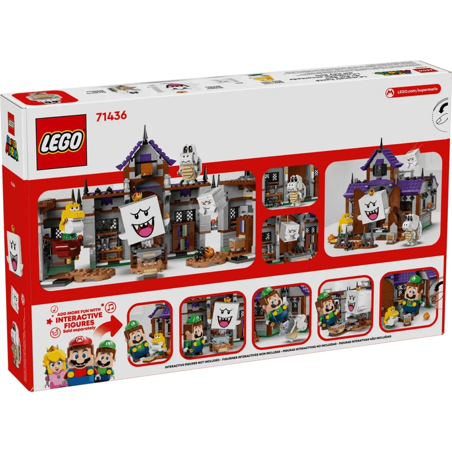 Особняк з привидами короля Бу, 8+ років, 71436, Lego Super Mario: ціни та характеристики