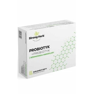 Пробіотик + пребіотик Баланс мікрофлори 30 капсул Strong Herb