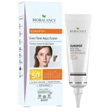 Сонцезахисний крем Bio Balance Aqua Fusion Medium SPF 50+, матувальний, від пігментних плям, 40 мл