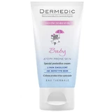 Dermedic Linum Baby, специальный защитный крем для лица с первого дня жизни, SPF 15, 50 г.