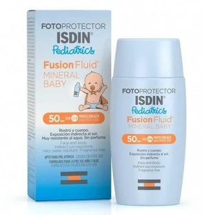 Сонцезахисний флюїд Isdin Fusion Fluid SPF 50 мінеральний для дітей, 50 мл