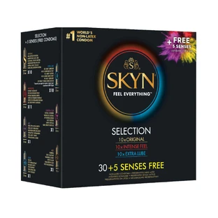 Презервативы Unimil Skyn Selection, без латекса, 35 штук