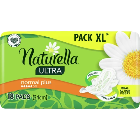 Naturella Ultra Normal Plus гігієнічні прокладки з крильцями 18 шт 1 x 18 шт: ціни та характеристики