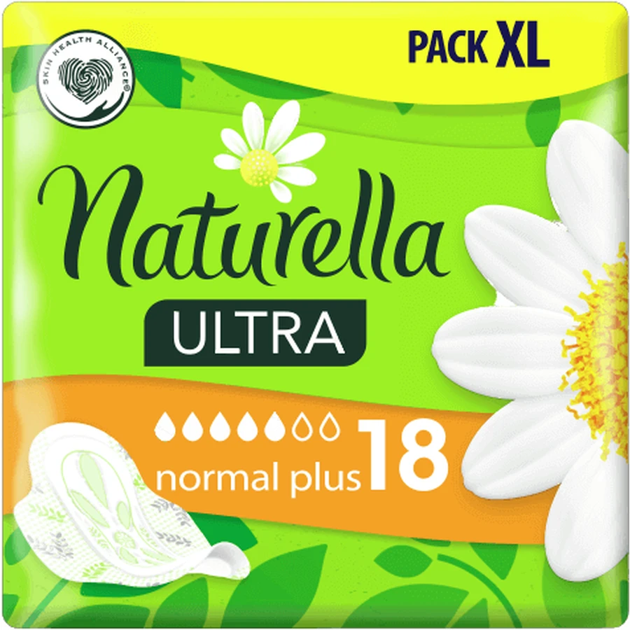 Naturella Ultra Normal Plus гігієнічні прокладки з крильцями 18 шт 1 x 18 шт: ціни та характеристики