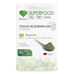 BeOrganic Ячмінна трава BIO 200г