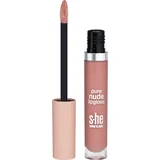 Блиск для губ She color&style Pure Nude 341/015, 5,2 г