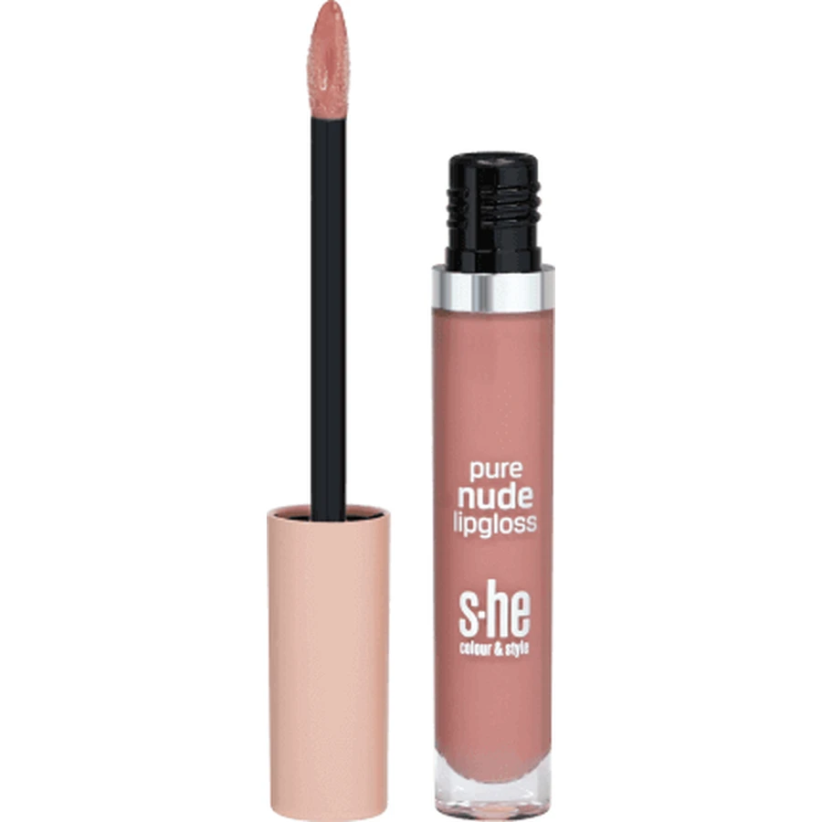 She color&style Pure Nude Блеск для губ 341/015, 5,2 г: цены и характеристики
