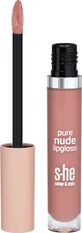 Блиск для губ She color&amp;style Pure Nude 341/015, 5,2 г