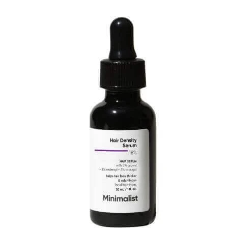 Сыворотка для роста волос Minimalist Hair Density 18%, 30 мл: цены и характеристики