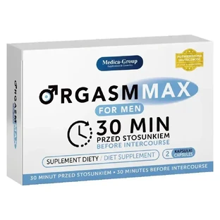 Medica-Group Orgasm Max For Men для быстрой и надежной эрекции, 2 капсулы
