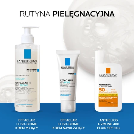 La Roche-Posay Effaclar H Iso-Biome, Очищающий крем, 390 мл: цены и характеристики